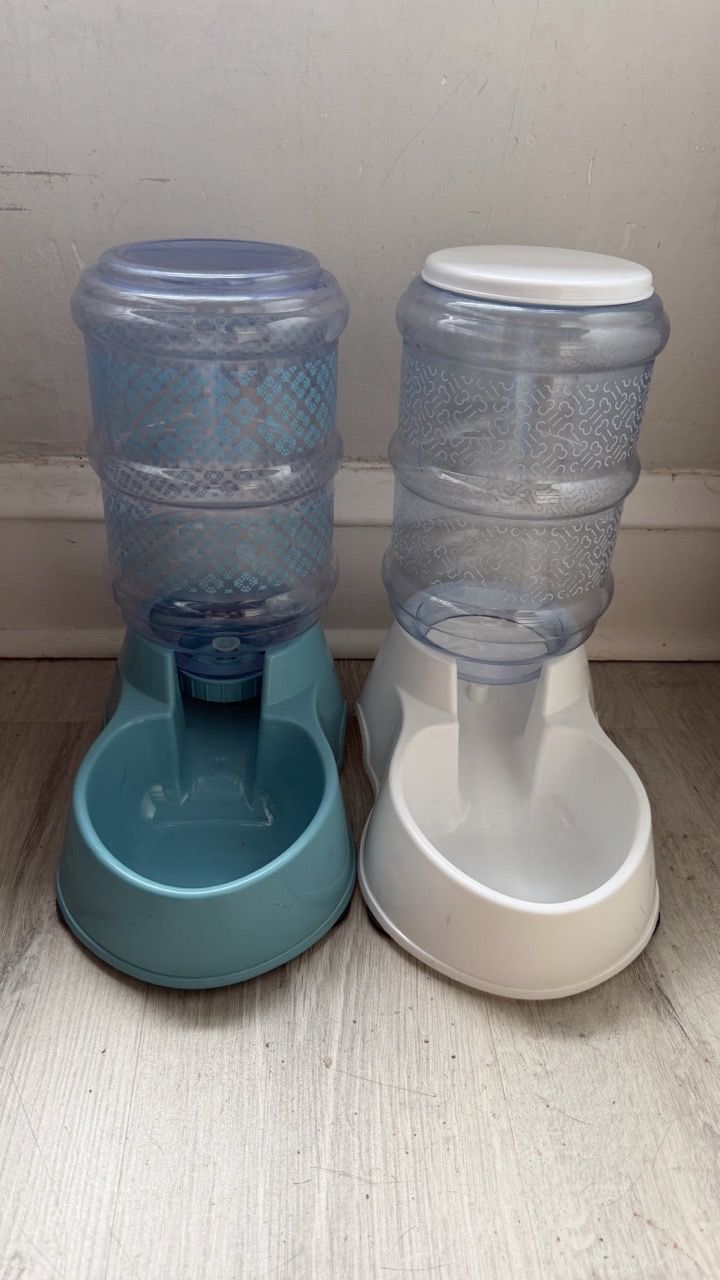 Automatic Pet Water Dispensers Set of 2