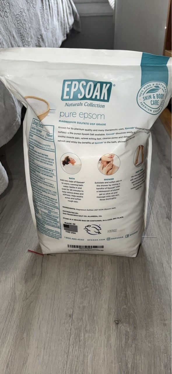 Epsoak Pure Epsom Salt Magnesium Sulfate - photo 2