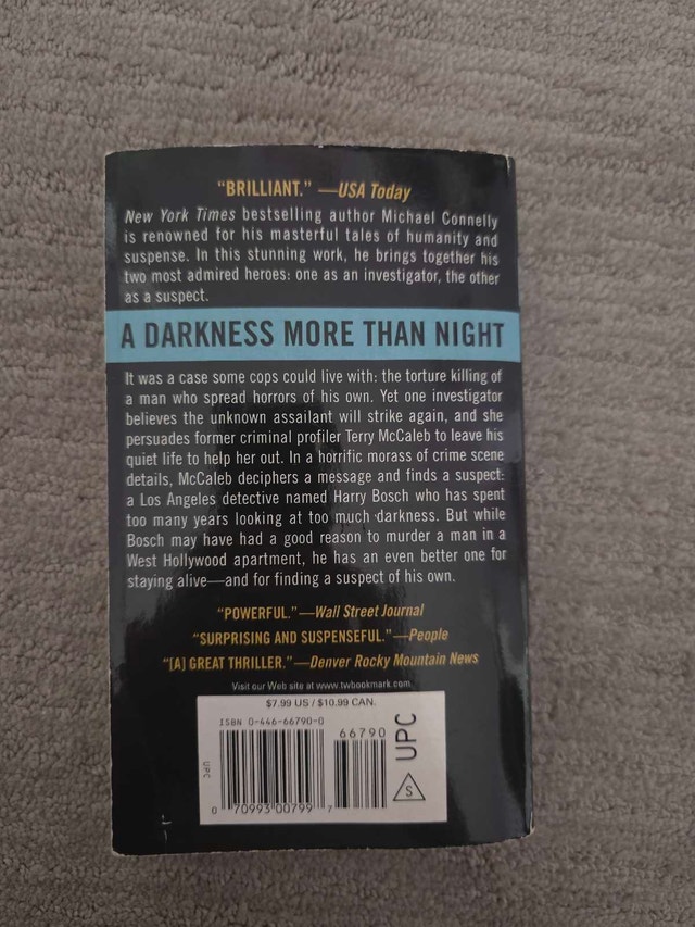 A Darkness More Than Night by Michael Connelly - photo 2