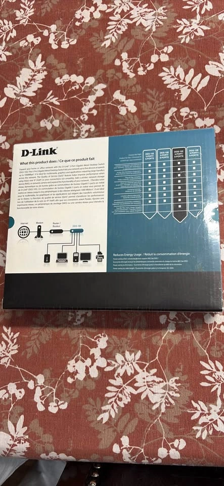 D-Link DGS-105 5-Port Gigabit Metal Desktop Switch - photo 3