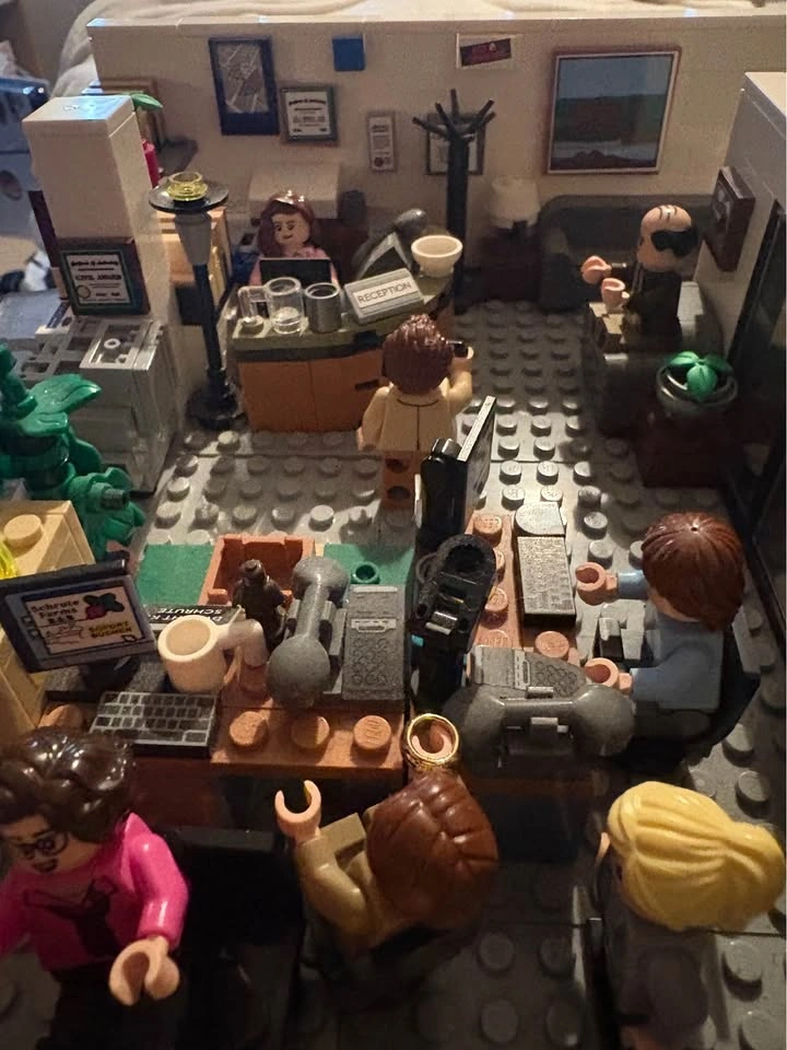 The office Lego set - photo 5