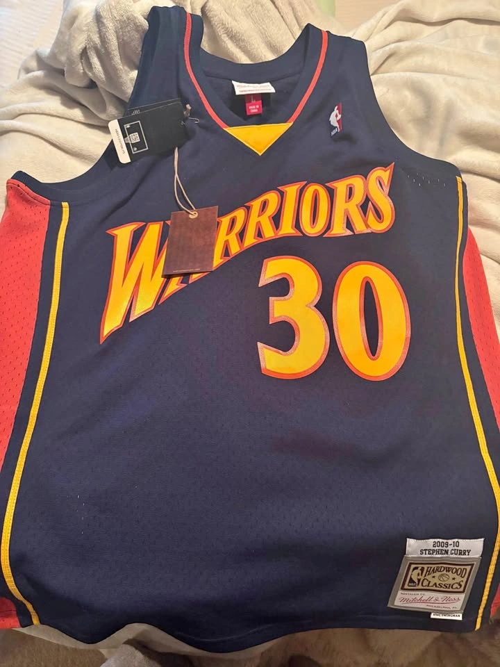 Stephen curry hardwood classic jersey