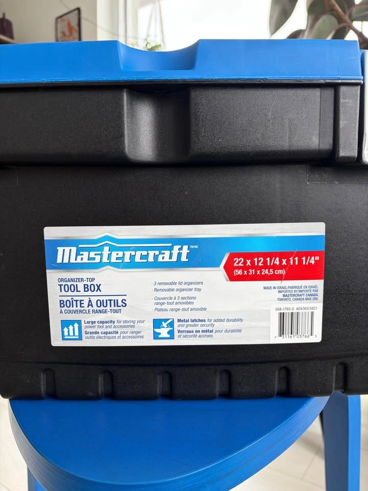 Mastercraft Organizer-Top Tool Box (22-inch) - Excellent Conditi - photo 2
