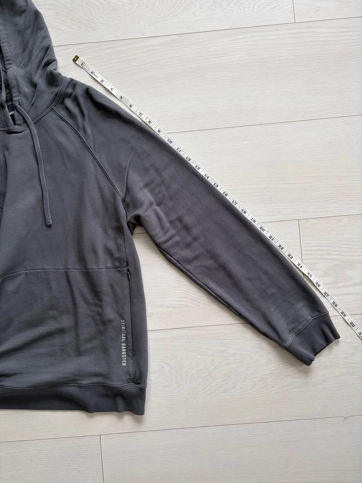 Spiritual Gangster Active Hoodie & Jogger Set – Charcoal Grey - photo 3