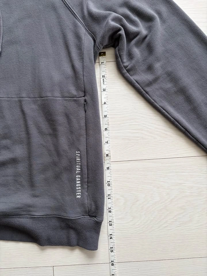 Spiritual Gangster Active Hoodie & Jogger Set – Charcoal Grey - photo 4