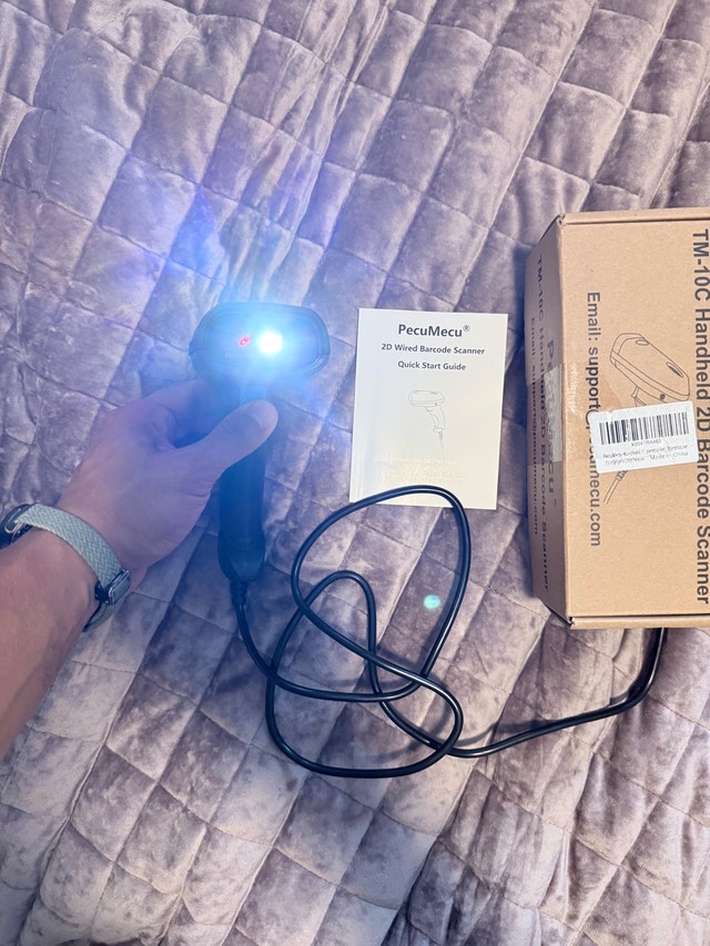 PecuMecu TM-10C Handheld 2D Barcode Scanner - photo 2
