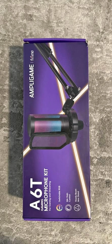 Fifine AmpliGame A6T USB Gaming Microphone Kit