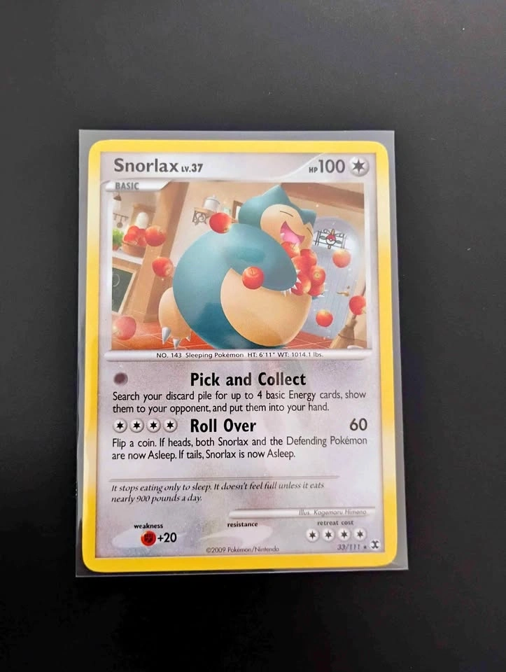 Snorlax 33/111 - Rising Rivals - Pokemon - LP/MP