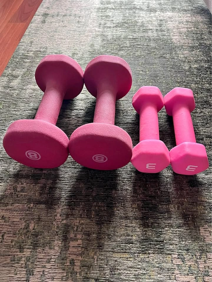 Neoprene Dumbbells (8lb and 3lb)