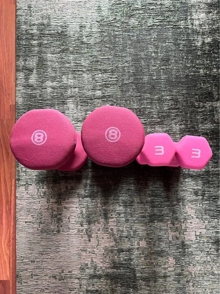 Neoprene Dumbbells (8lb and 3lb) - photo 3