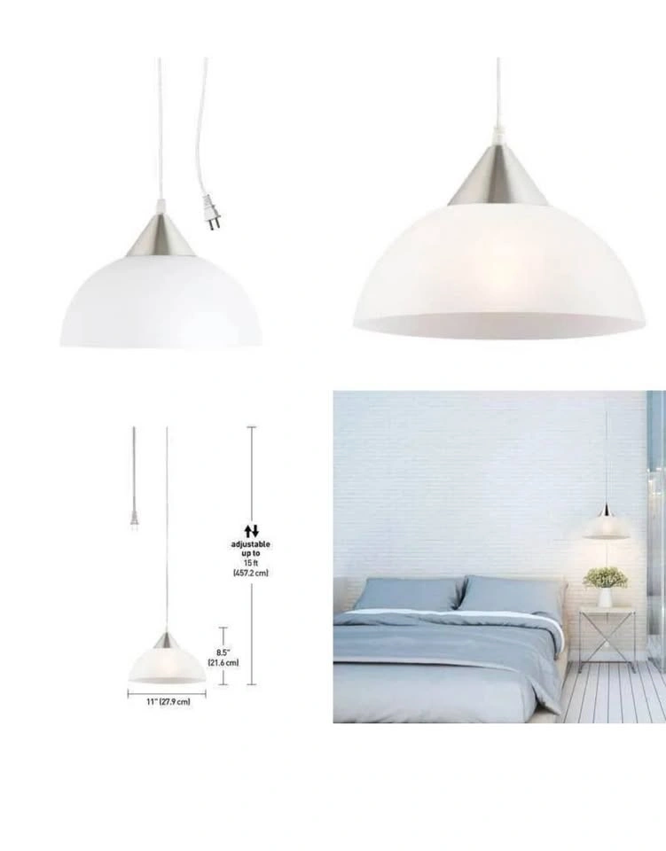 Plug-In Pendant Light (lampshade not included) - photo 4