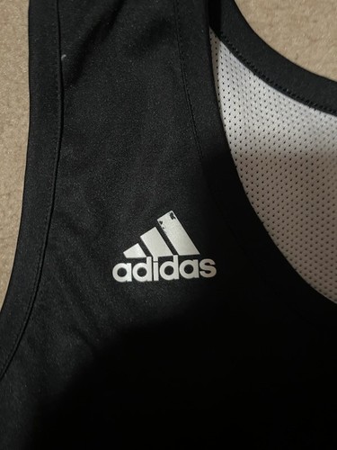 adidas Black Training Bib Vest Sleeveless Size M
