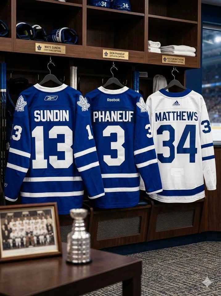Captain Toronto Maple Leafs - 4 Jerseys Sale - photo 2
