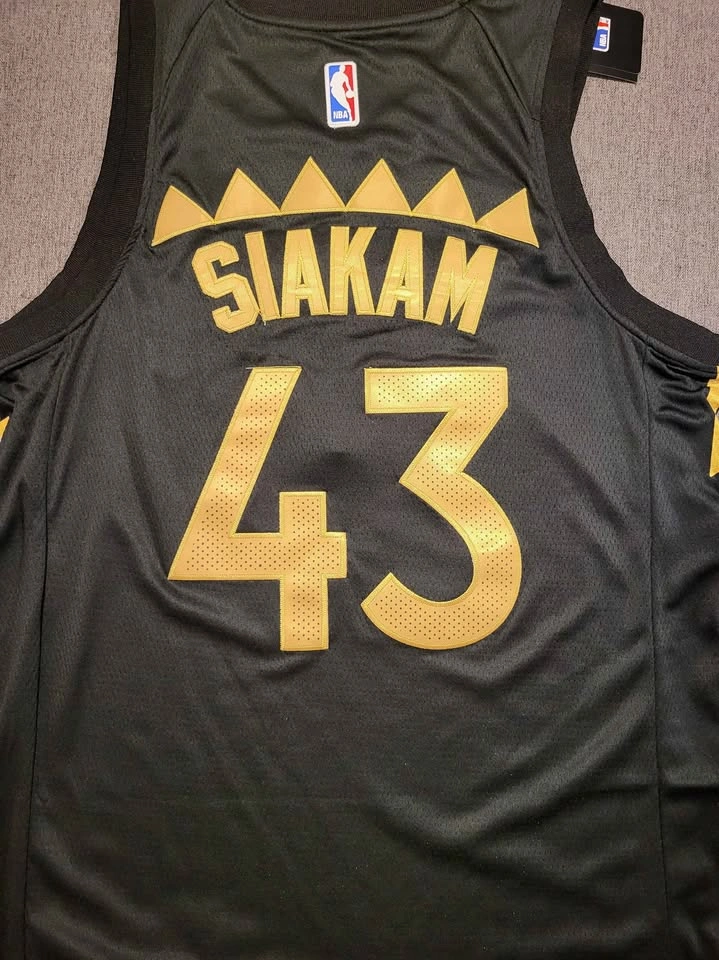 Pascal Siakam Toronto Raptors Nike Swingman Jersey Black Sz 44 - photo 3