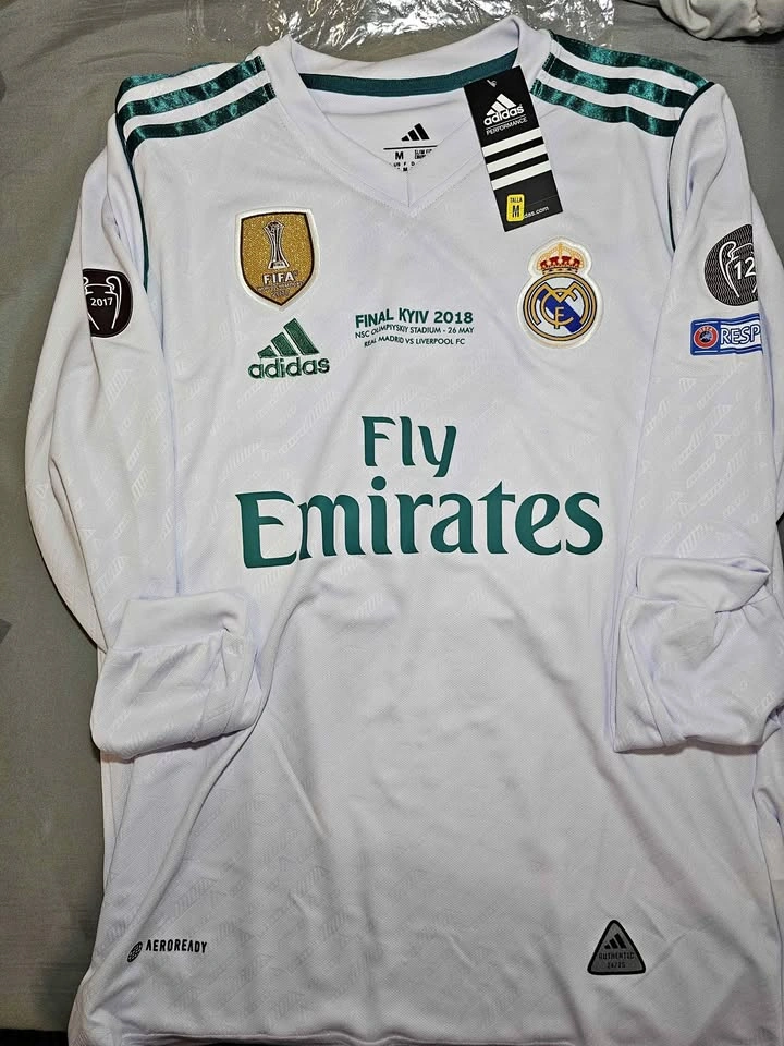 Real Madrid Ronaldo cr7 jersey Medium long sleeves