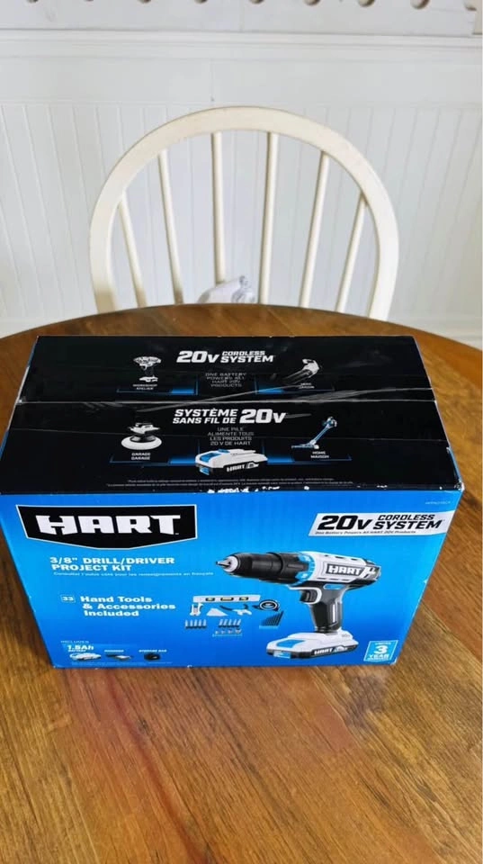 Hart 20-Volt 3/8" Drill/Driver Combo Kit + Accessories Kit - photo 2