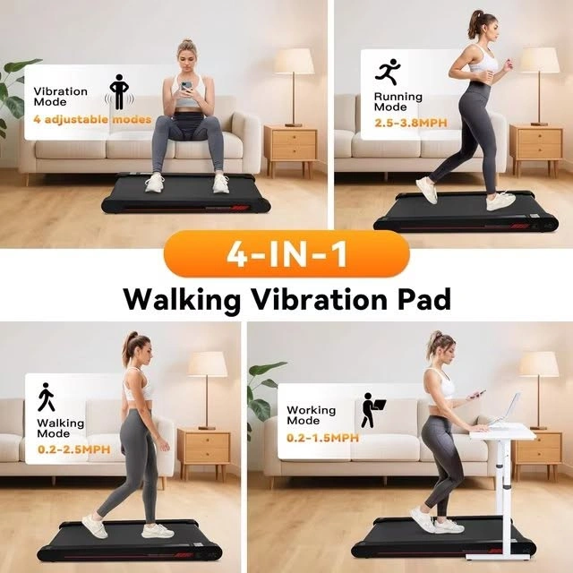 Sperax 4-in-1 Under Desk Walking Pad & Vibration Treadmill - photo 2