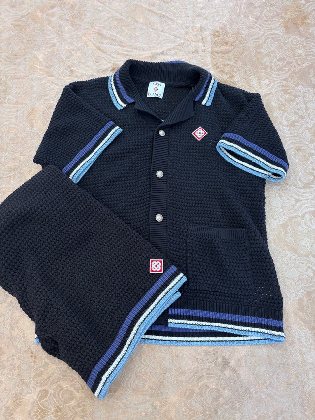 Casablanca shirt & short set - size L