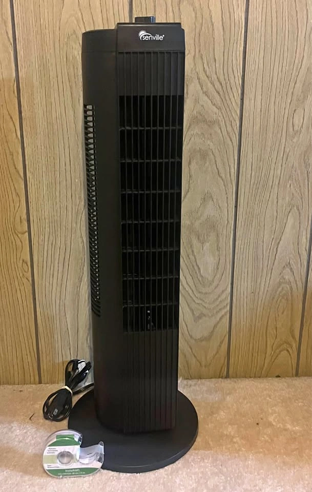 Senville 27” Oscillating Tower Fan — 3 Available