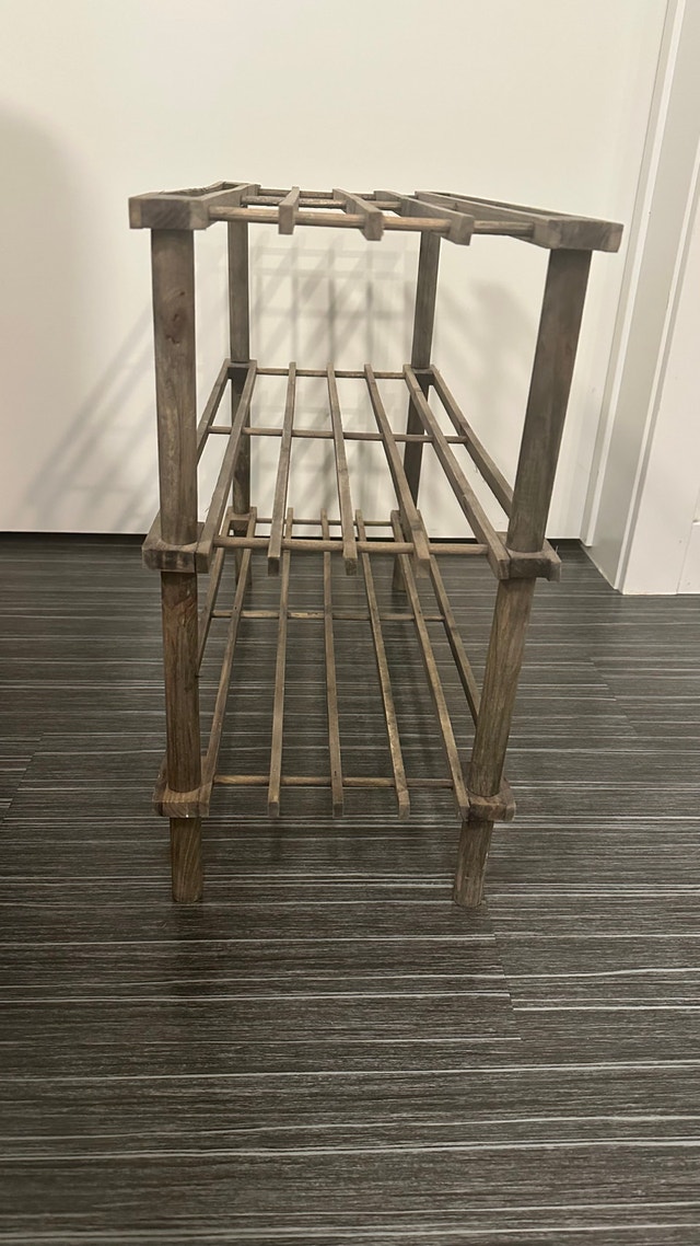 Wooden Shoe Rack - photo 2