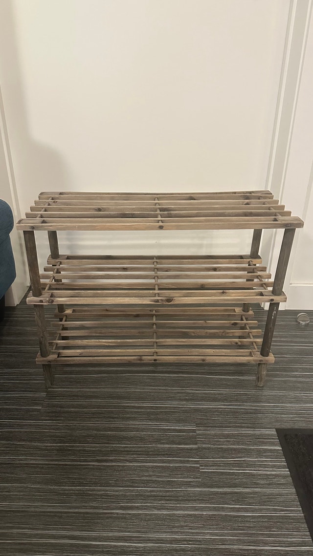 Wooden Shoe Rack - photo 3