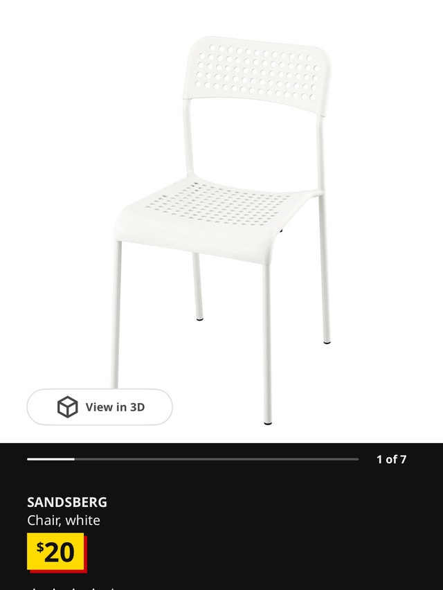 IKEA table & chairs - photo 3