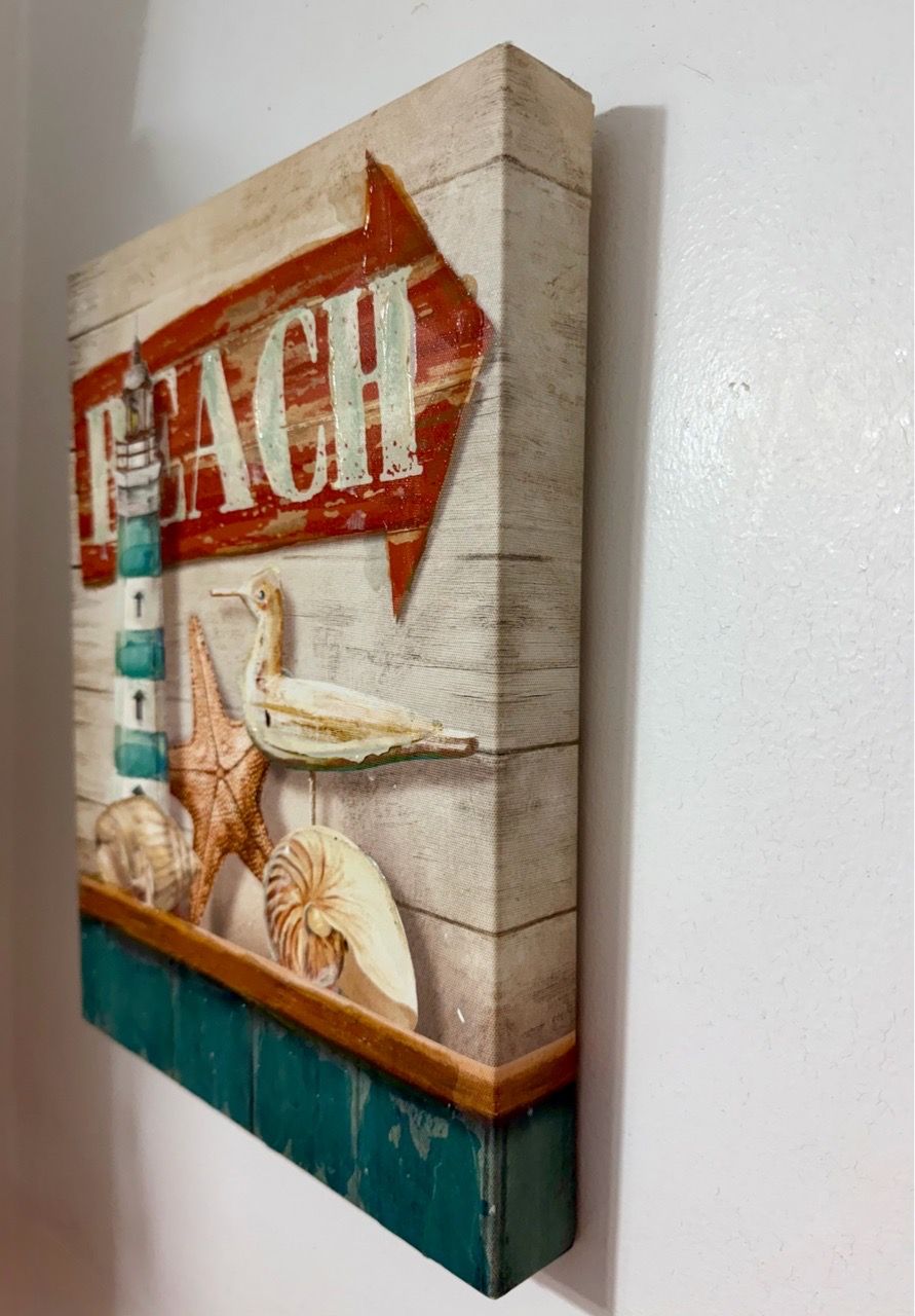 Coastal Beach Theme Wall Art - photo 2