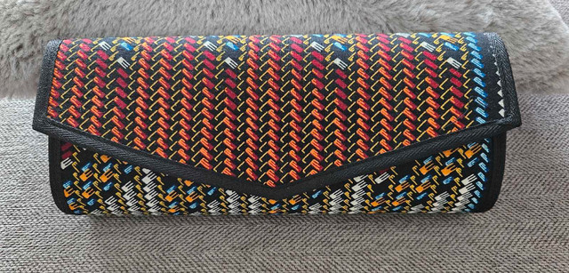 Brand new beautiful Print Clutch Evening Bag