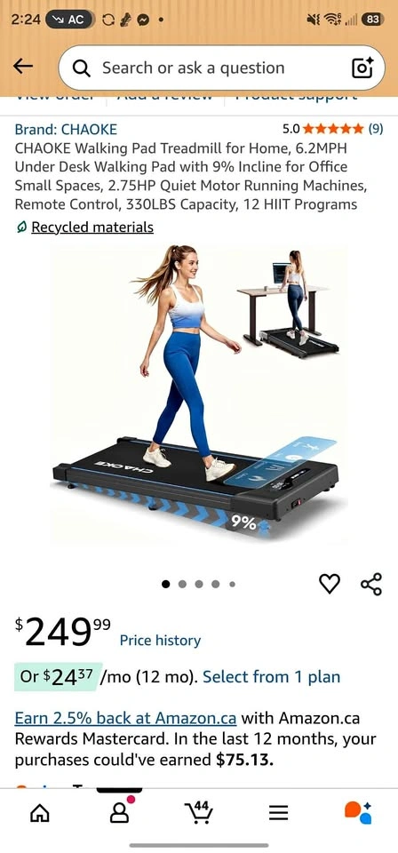 CHAOKE walking pad