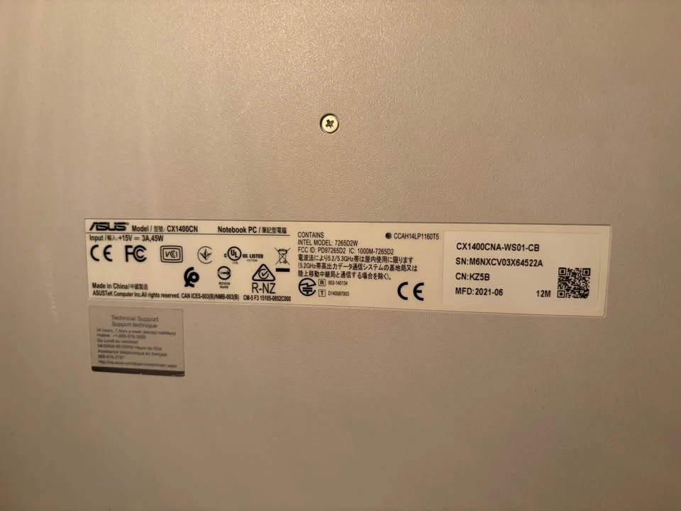 ASUS Chromebook CX1 14” Laptop – 4GB / 32GB - photo 3