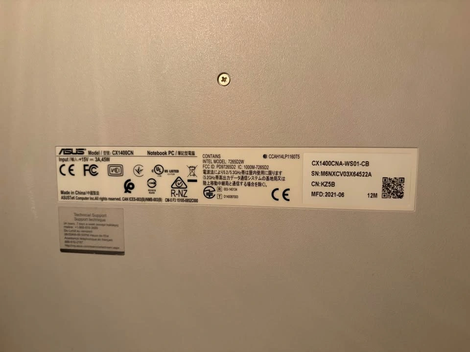 ASUS Chromebook CX1 14” Laptop – 4GB / 32GB - photo 4