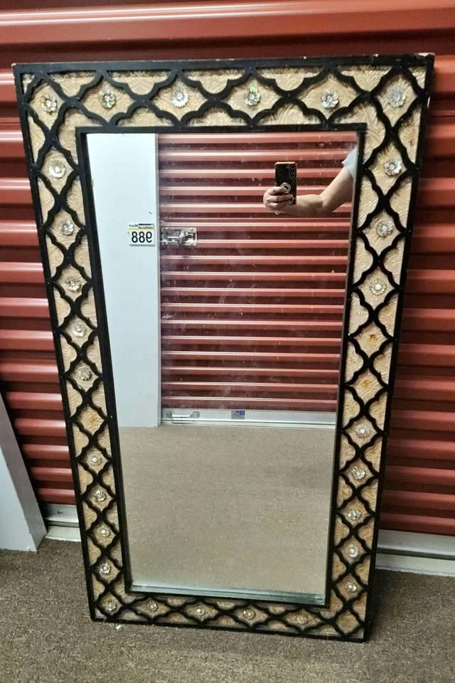vintage Moroccan style mirror