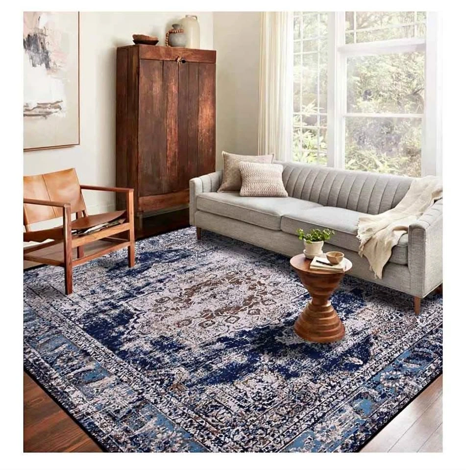 Brand new 6.5' x 8.2' Ft Vintage Boho Distressed Floral Area Rug