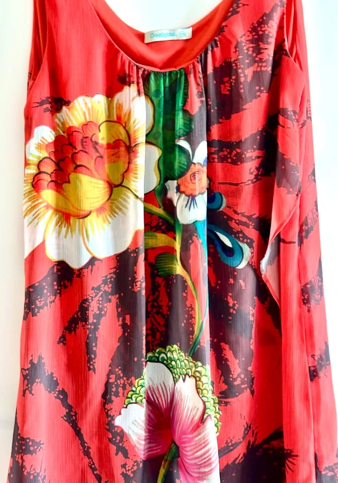 Desigual summer Boho embroidered dress - photo 2