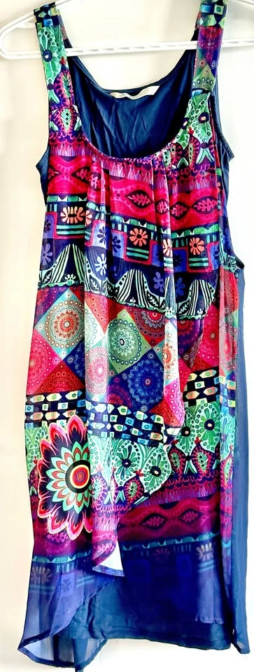 Desigual Boho embroidery dress