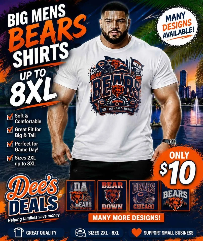 Bears Tshirts to Size 8XL!! $10! - photo 5