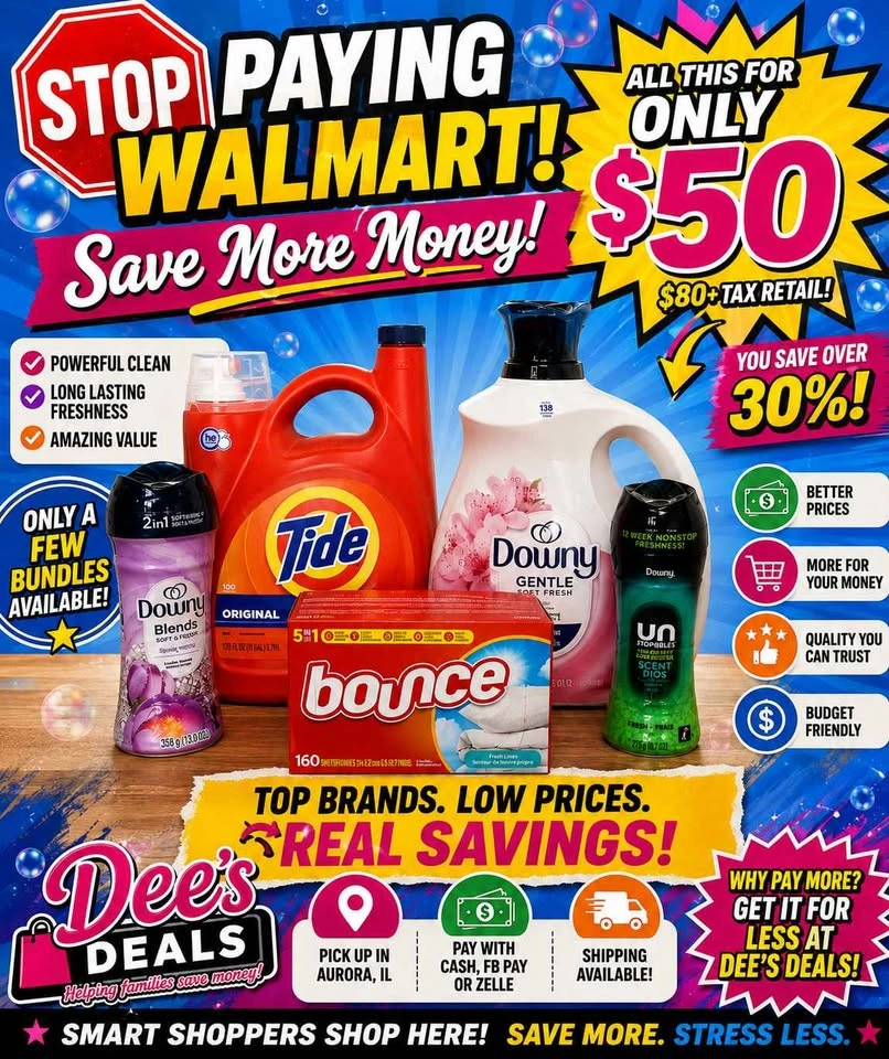 Tide Downy Laundry Bundle $50 - photo 2