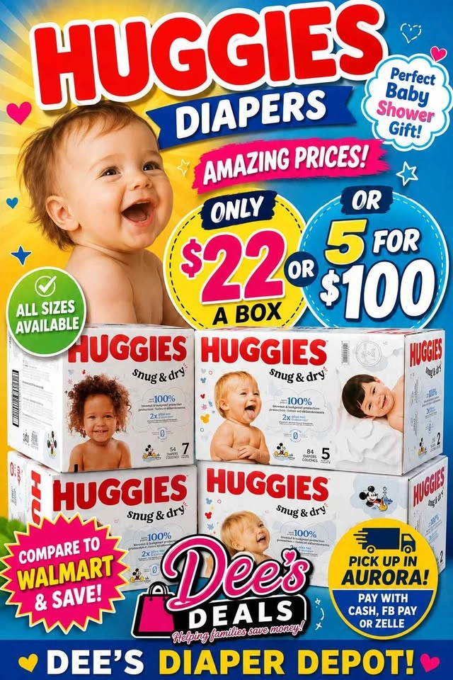 Huggies Diapers All sizes $22 a box - photo 5