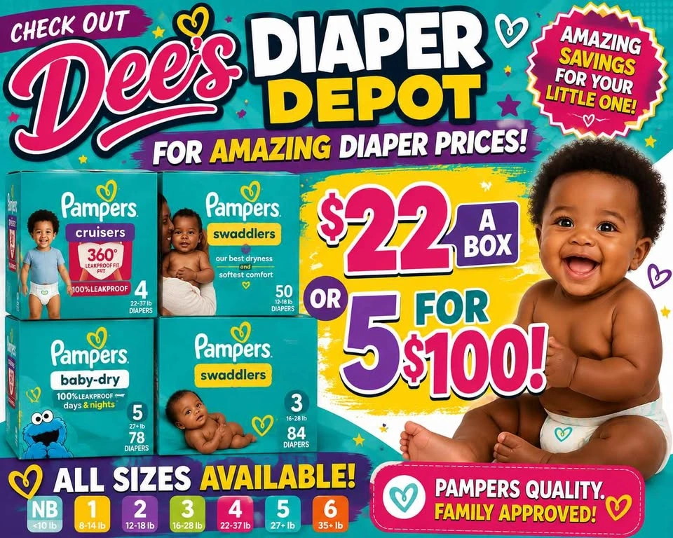 Pampers Diapers Sale $22 a box - photo 3