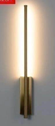 Modern Gold Battery Operated LED Wall Sconce with Remote - photo 3
