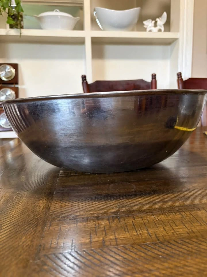 Large 18-Inch Stainless Steel Mixing Bowl - photo 3