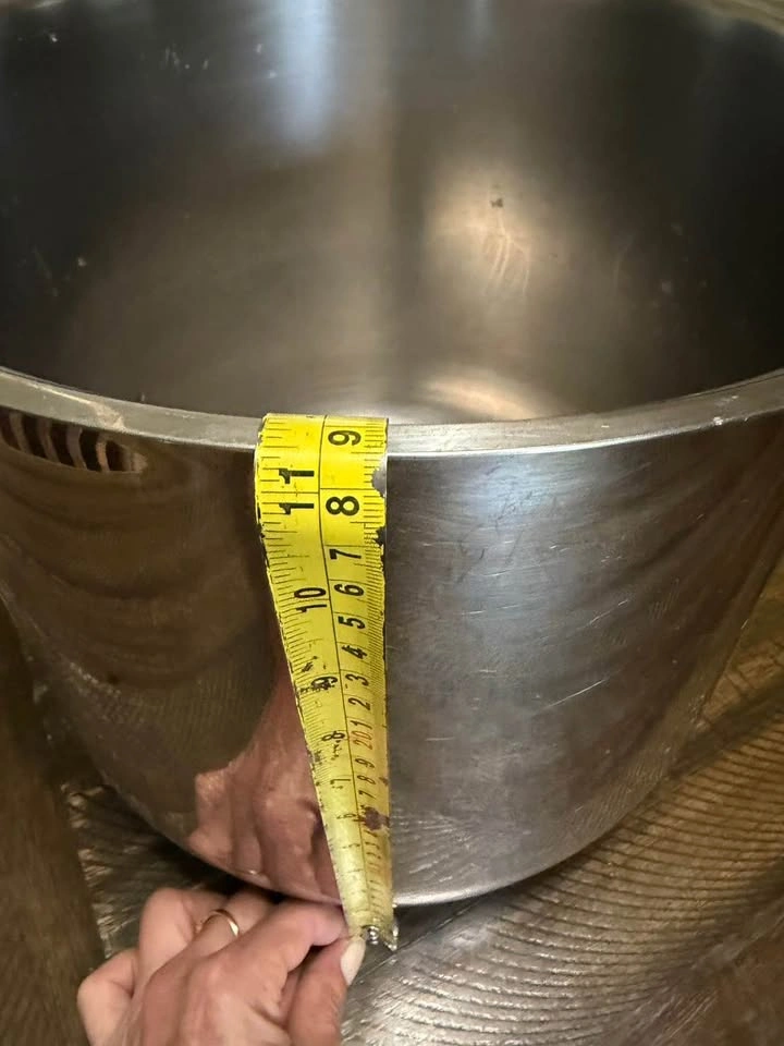 Large Stainless Steel Stock Pot with Lid - photo 2