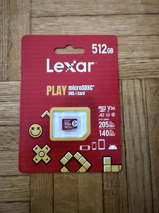 Lexar 512GB Play MicroSDXC UHS-I Card
