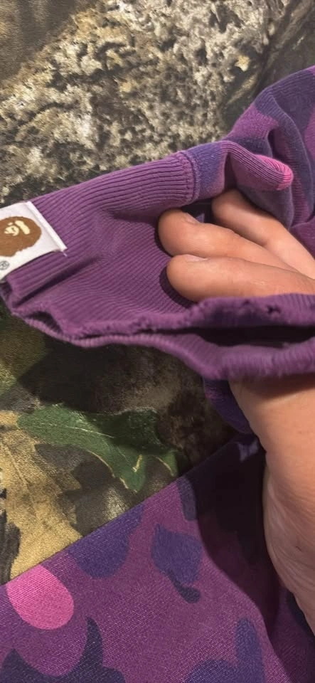 Bape camo college full zip READ DESC - photo 5