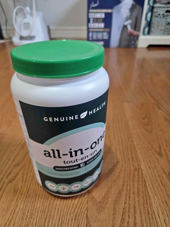 Genuine Health All-in-One Shake – Probiotics + Greens + Protein