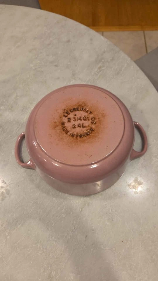 Le Creuset 20cm Round Casserole Dutch Oven - Rare Mauve Pink - photo 5