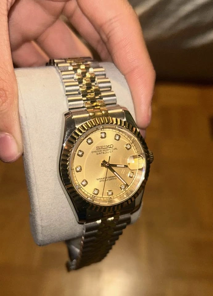 Seiko Mod Datejust Twotone 36mm - photo 2