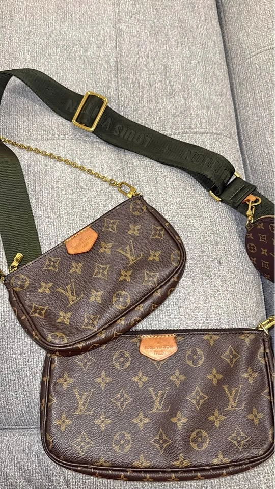 Louis Vuitton Multi Pochette Crossbody - Army Green Strap