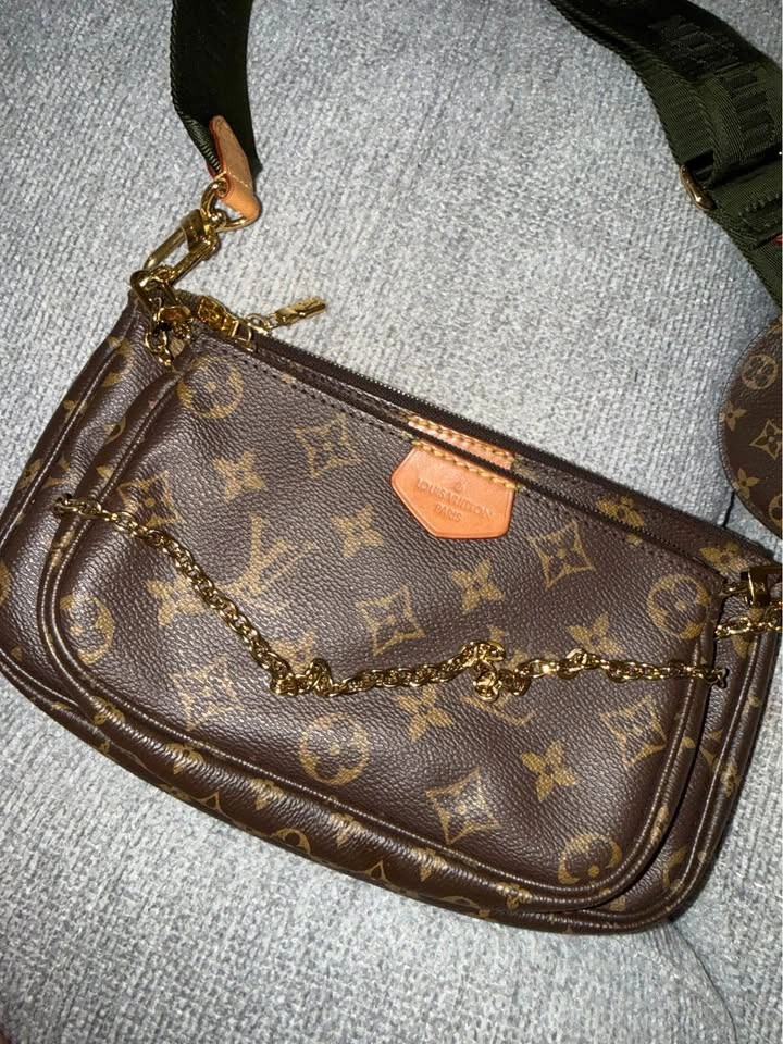 Louis Vuitton Multi Pochette Crossbody - Army Green Strap - photo 3
