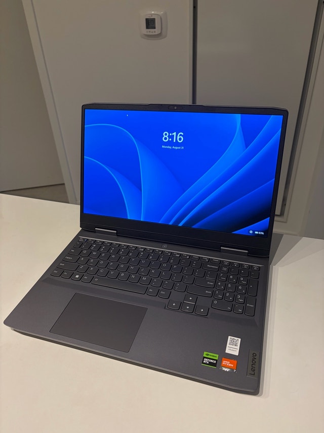 Lenovo LOQ 15.6” Gaming Laptop — Ryzen 7 / RTX 4050 / 512GB SSD